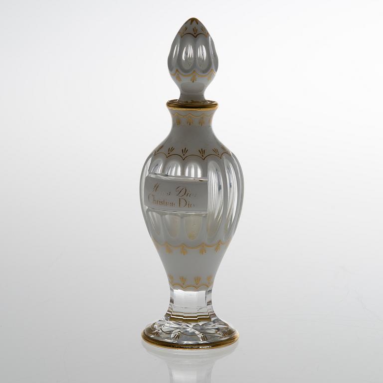 A 1948 "Miss Dior" Baccarat crystal perfume bottle, Christian Dior.