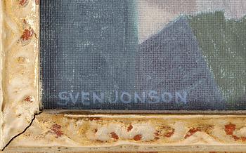 SVEN JONSON, olja på duk, sign Sven Jonson.