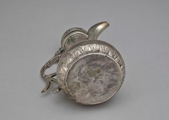 KANNA, ottomansk, silver, 1800/1900-tal. Vikt ca 274 gram.