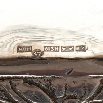 SKÅL, silver, stämplat RJH, Helsingfors 1963. Vikt 658 g.