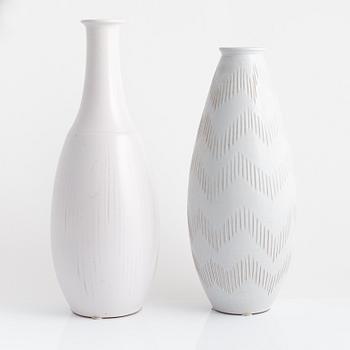 Two ceramic vases from Andersson & Johansson, Höganäs.
