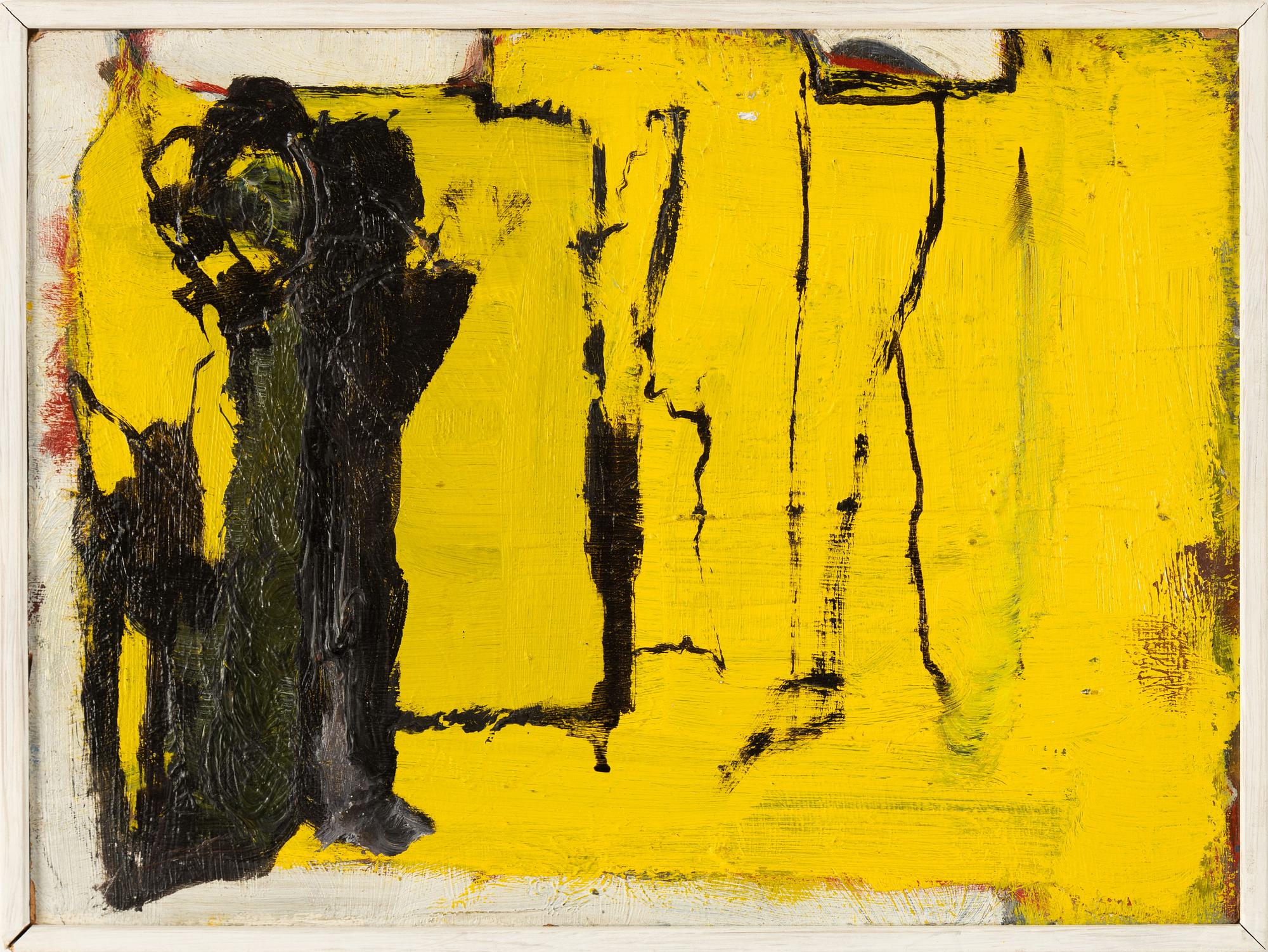 Staffan Hallström, oil on panel, certificated verso.