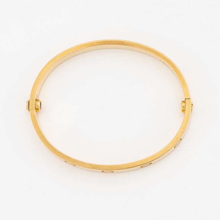 Cartier, bracelet, "Love", 18K gold.
