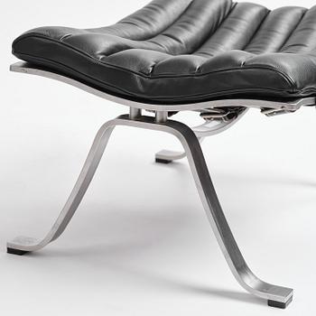 Arne Norell, an "Ari" armchair with ottoman, Norell Möbel, Aneby.