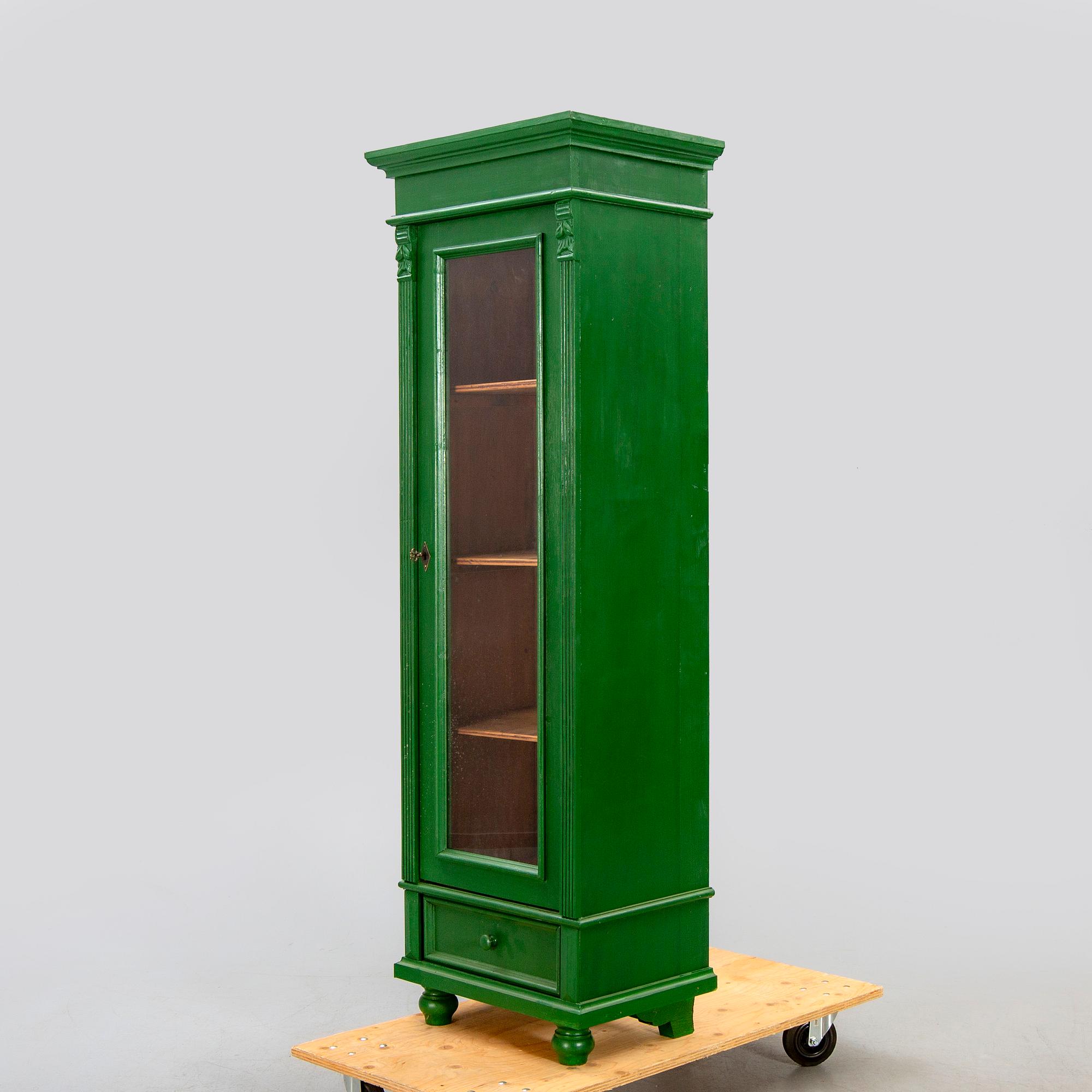 A 20th century display cabinet.