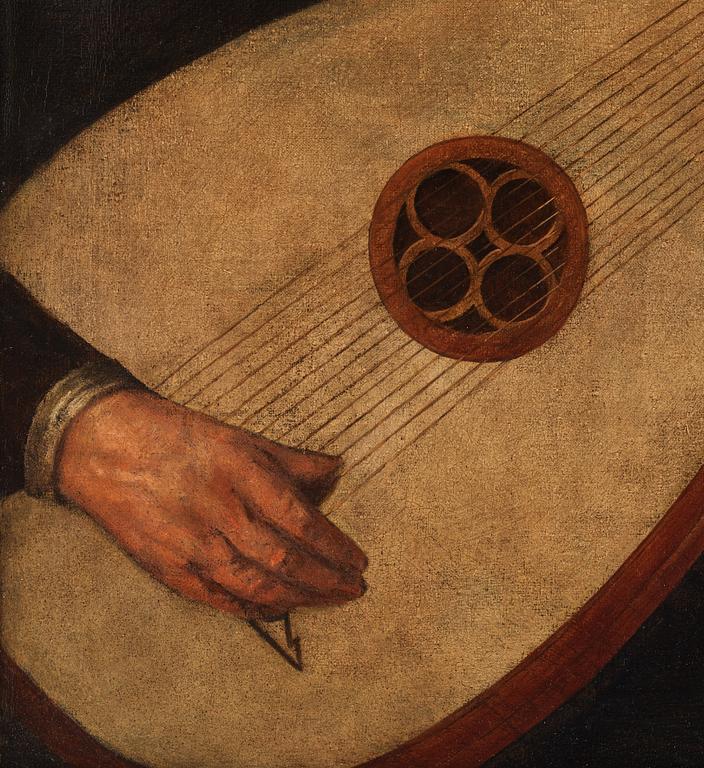 Leandro da Ponte, Man playing a lute.