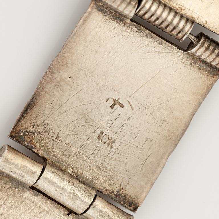 Bracelet, silver, Mexico.
