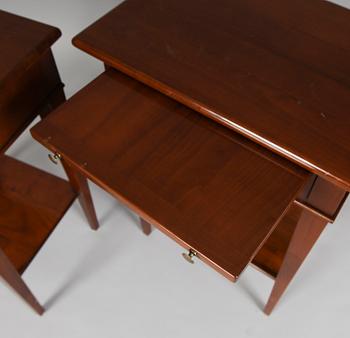 SÄNGBORD, 1 par, Richelieu, Frankrike, 1900-tal.