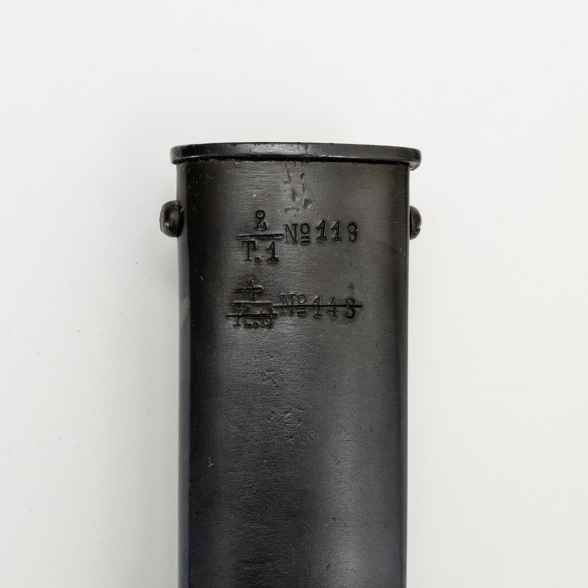 Sabel, svensk, m/1864 för kavallerimanskap, med balja.