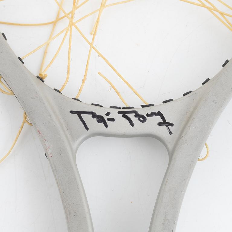 Tennisracket, Donnay. Signerad Björn Borg på ramen. Speciellt framtaget Borg Steel.