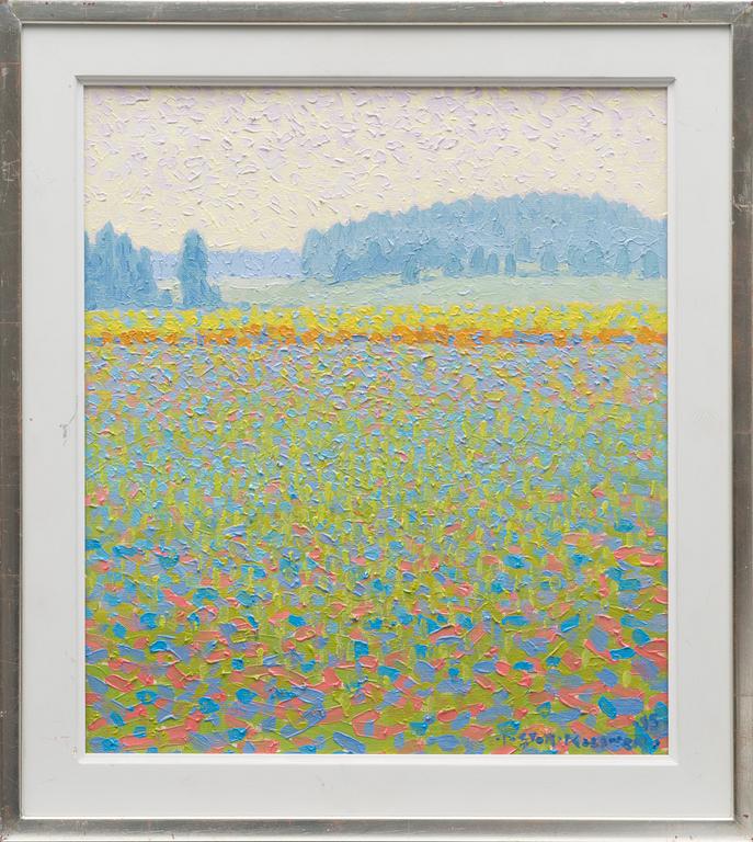 oil on canvas, signed and dated -95.