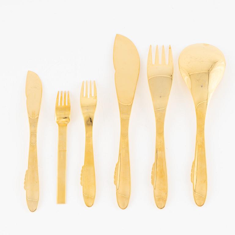 Gunnar Cyrén, a 33-piece 'Nobel' stainless steel cutlery, Gense.