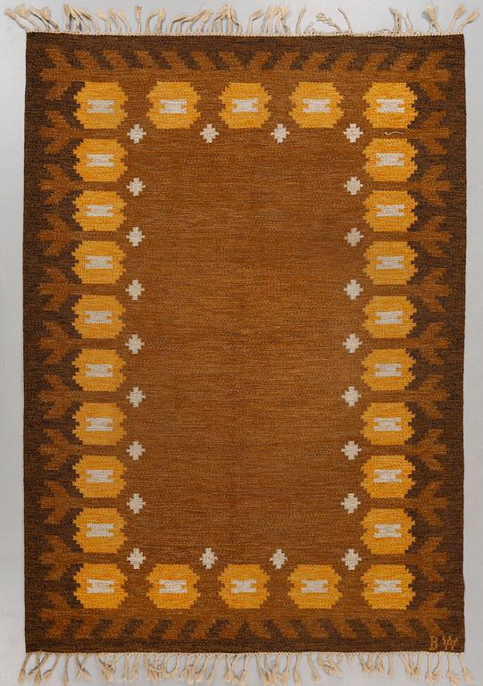 MATTA, rölakan, Berit Woelfer, omkring 1900-talets mitt, 230x165 cm.