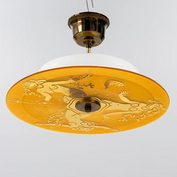Ceiling light, Swedish Modern, 1930s/40s.