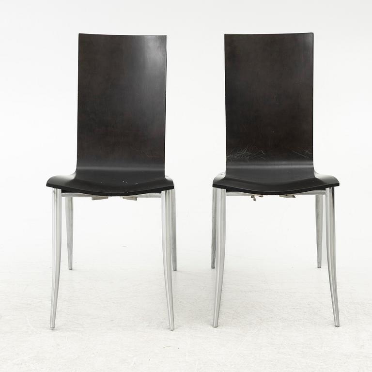 Philippe Starck, Stolar, 6 st, "Olly Tango", Driade, Italien, 2000-tal.