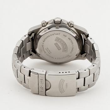 CERTINA, DS 40, wristwatch, chronograph, 38 mm.