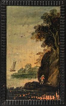 Kabinettskåp, Holland, sent 1600-tal, Barock.