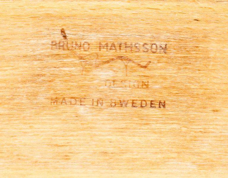 FÅTÖLJER, ett par, "Eva", Bruno Mathsson.