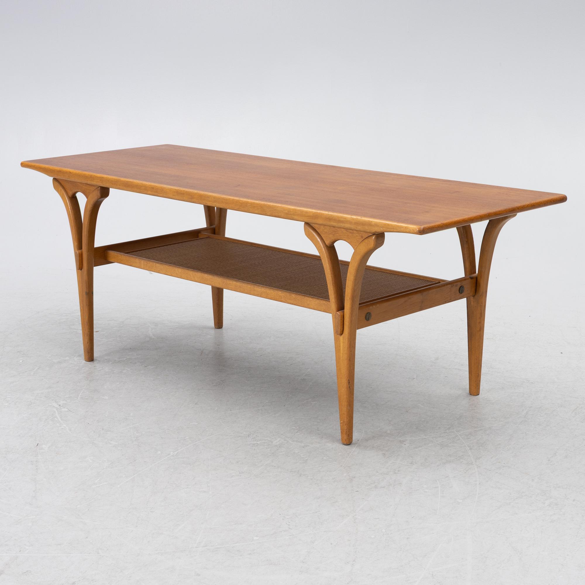 A coffee table, Birger Larssons factory, 1960s.