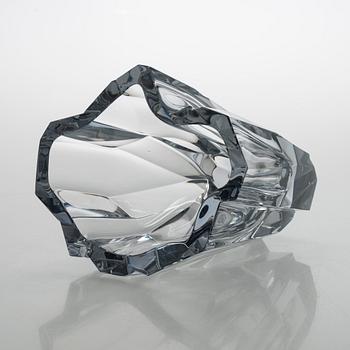 Tapio Wirkkala, maljakko, "Jäävuori", signeerattu Tapio Wirkkala Iittala -55.