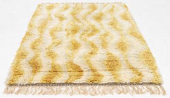 Viola Gråsten, attributed to, a knotted pile, 1950'w/60's, c. 195 x 120 cm.