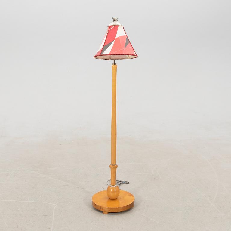 Floor lamp Swedish Modern 1940s.