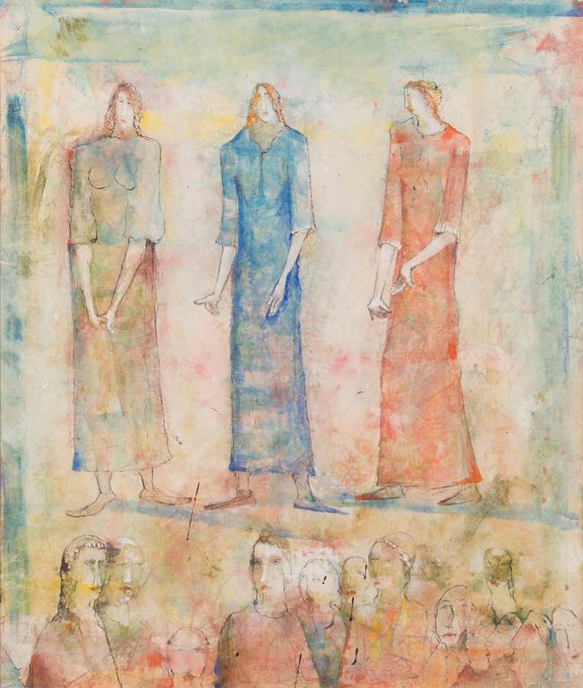 Olavi Vaarula, "Leidejä ja rahvasta (Kahden kerroksen väkeä)".