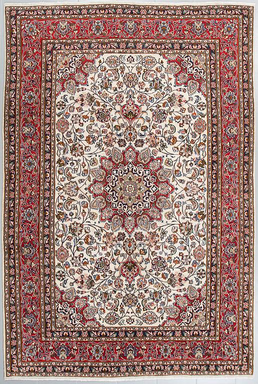 A KASHMAR RUG, 290 x 192 cm.