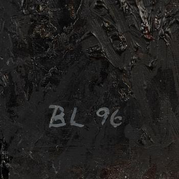 Bo Larsson, oil on canvas, signed BL and dated 96.
