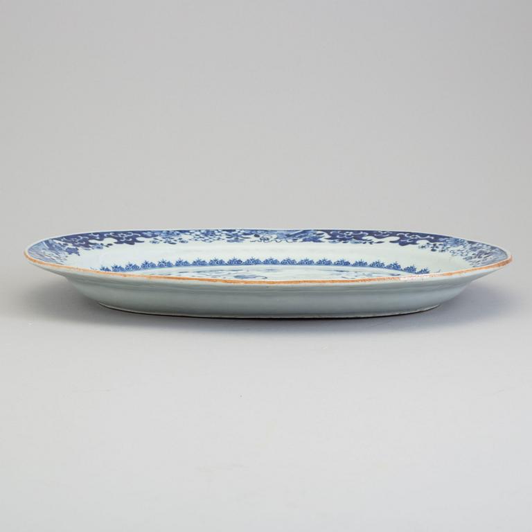FAT, kompaniporslin. Qingdynastin, Qianlong (1736-95).