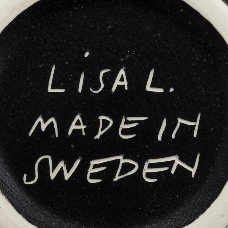 LISA LARSON, ytterfoder 2 st stengods Gustavsberg, 1900-talets senare del.