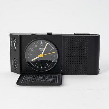 Dieter Rams, & Dietrich Lubs, 5 clock radios, Braun.