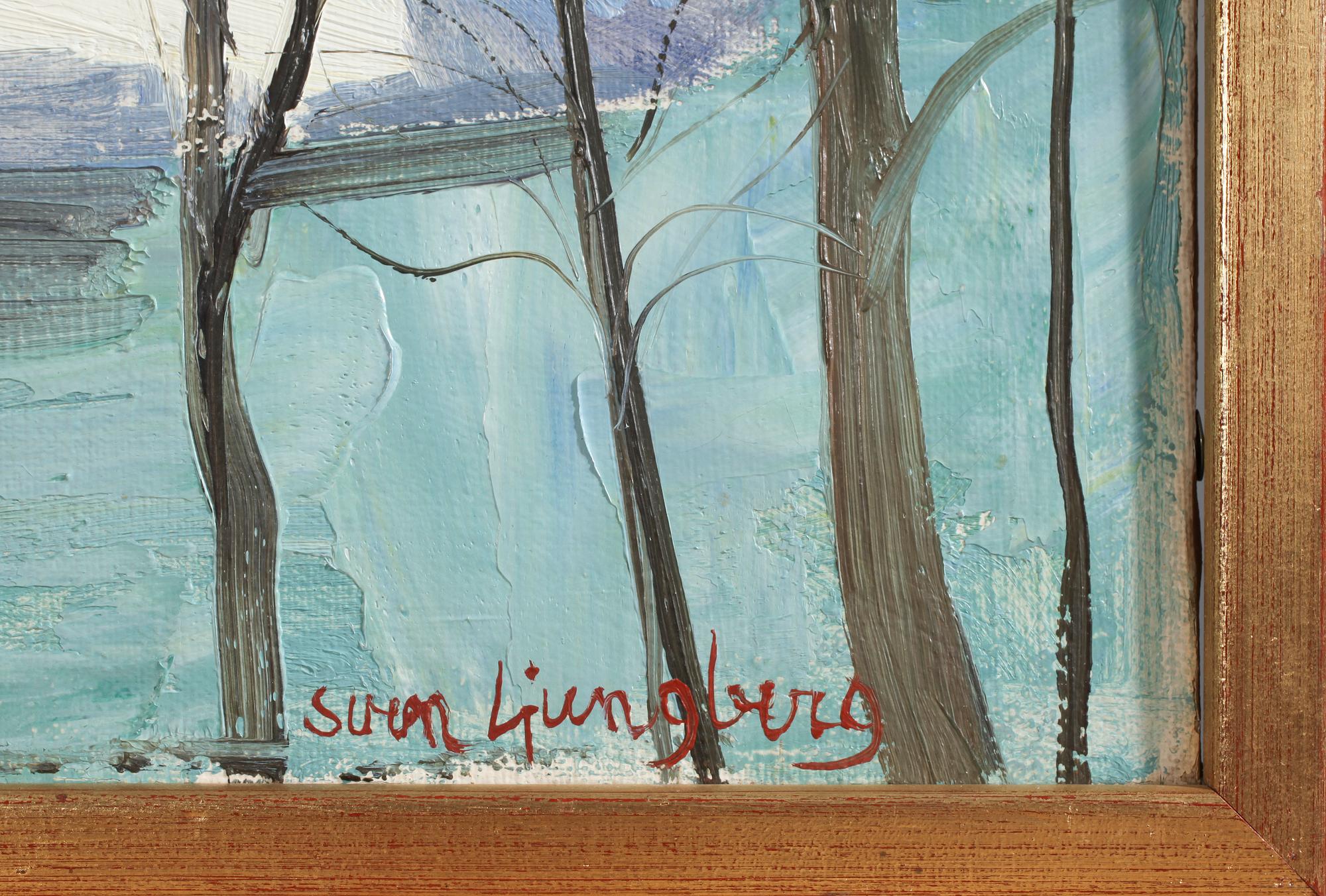 SVEN LJUNGBERG, olja på duk, sign.
