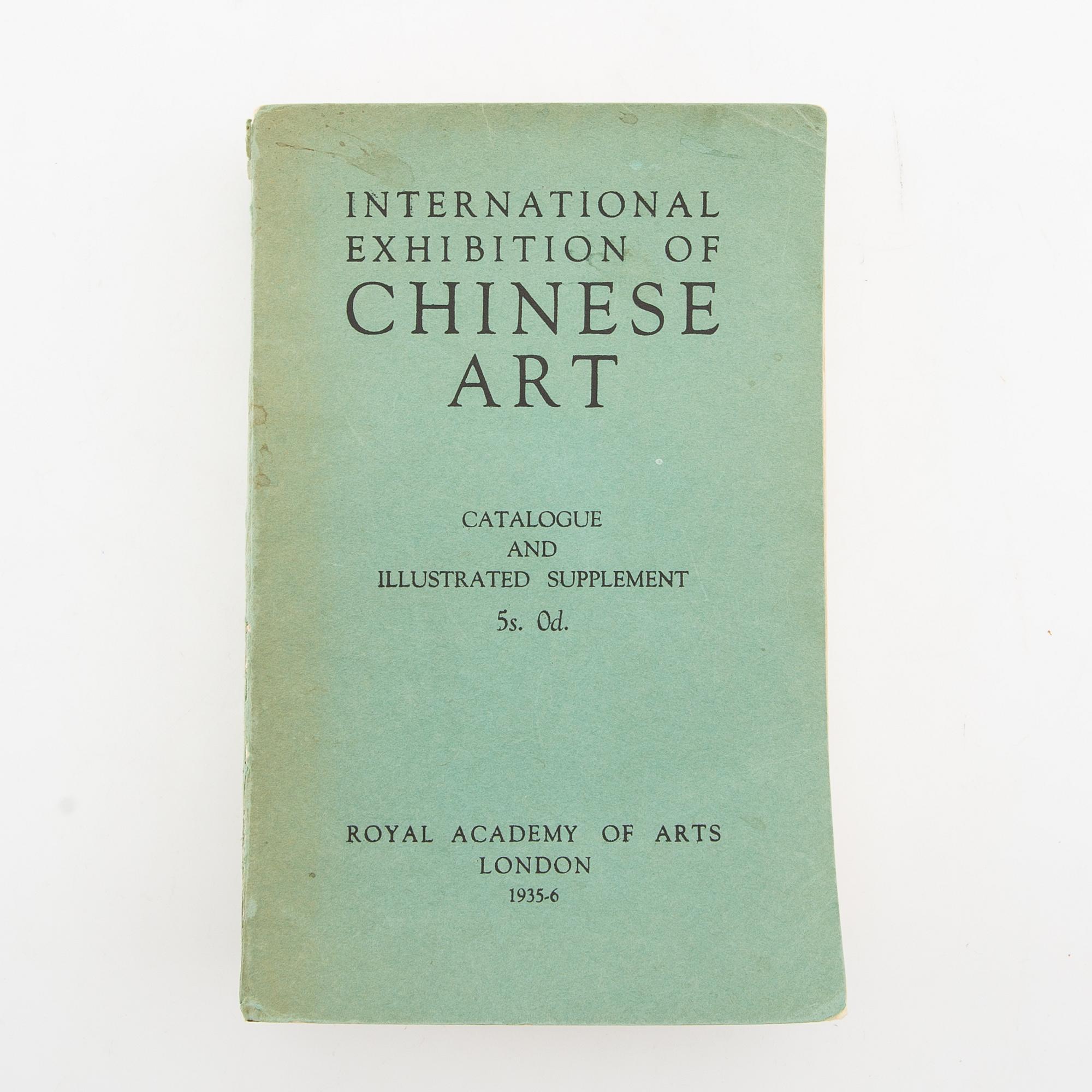 Bok "International Exhibition of Chinese Art" 1936.