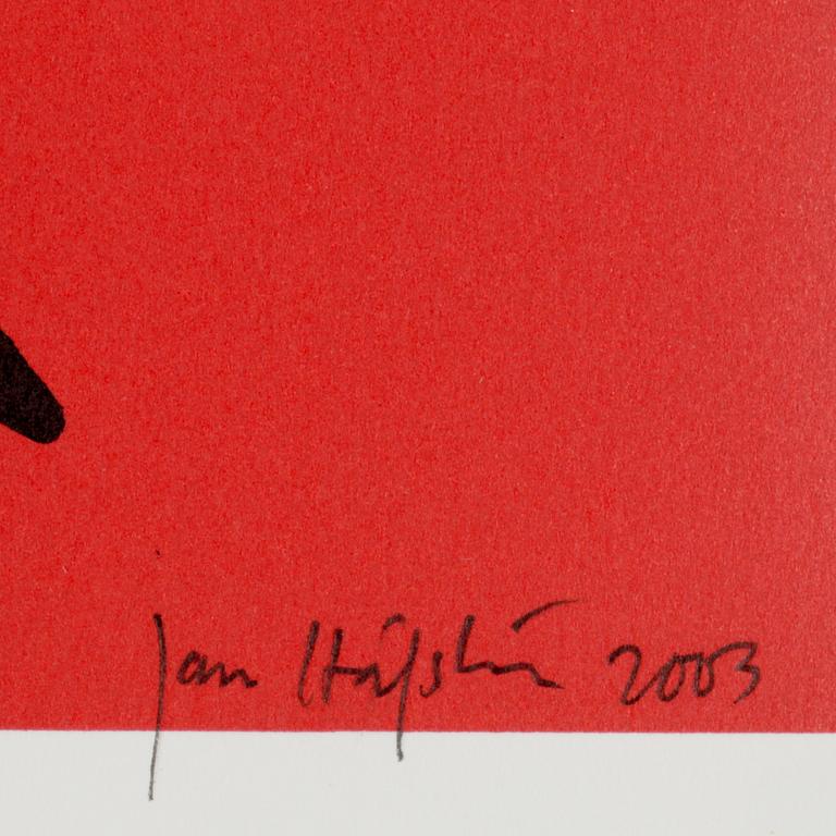 JAN HÅFSTRÖM, litografi, sign, dat 2003, numr 319/2000.