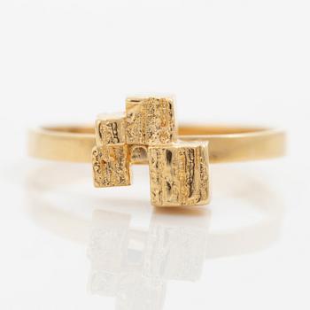 Björn Weckström, ring, 18K gold, Finland, for Lapponia.