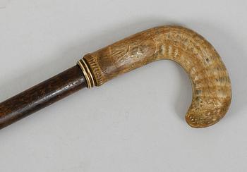 SPATSERKÄPP, sannolikt Amerika, 1800-talets andra hälft.