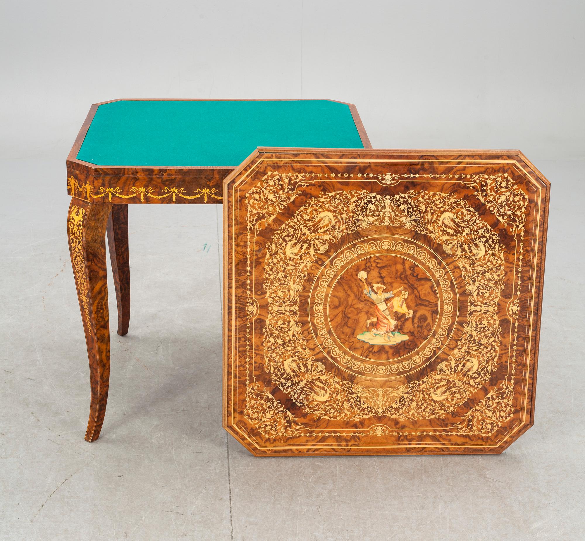 SPELBORD, Italien, 1900-tal andra hälft.