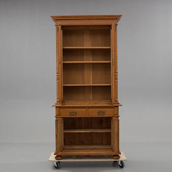 BOOKCASE, late 19th century.