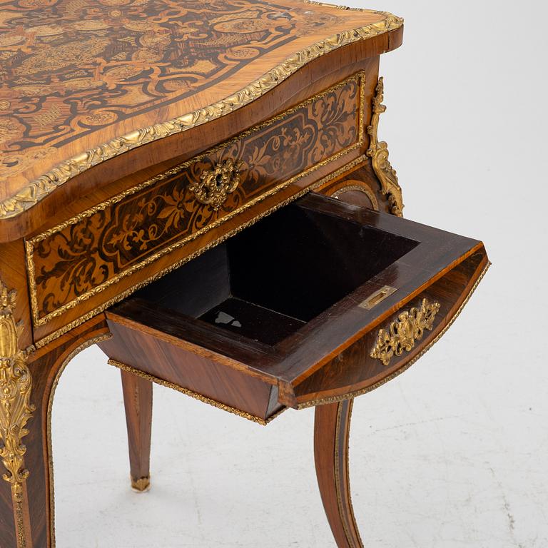 Sewing table, Louis XV style, early 20th century.