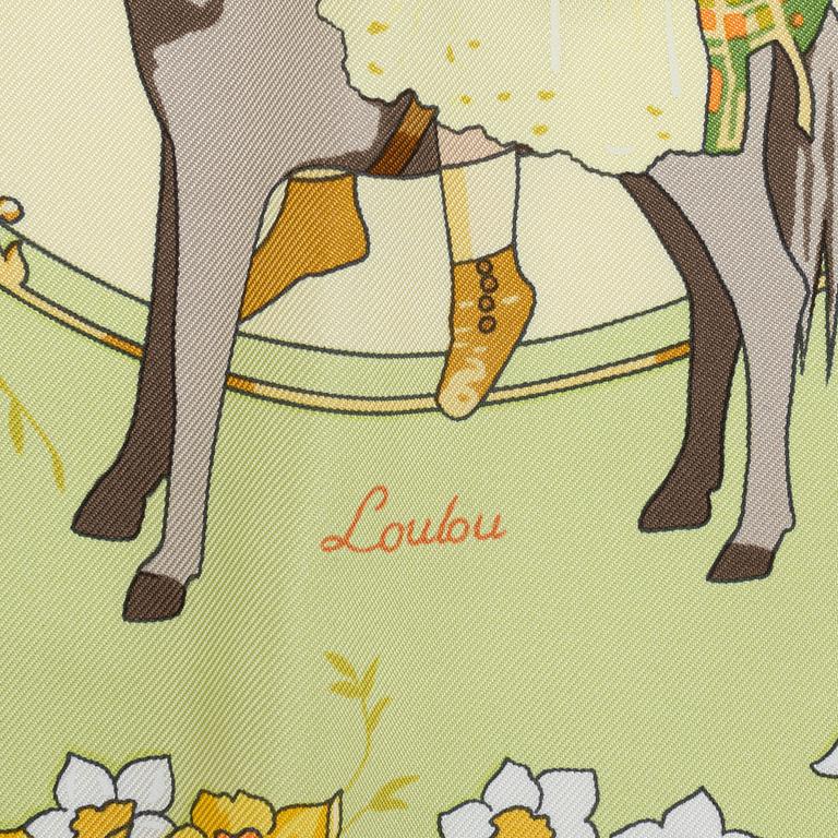 Hermès, scarf, "Les Petits Princes".