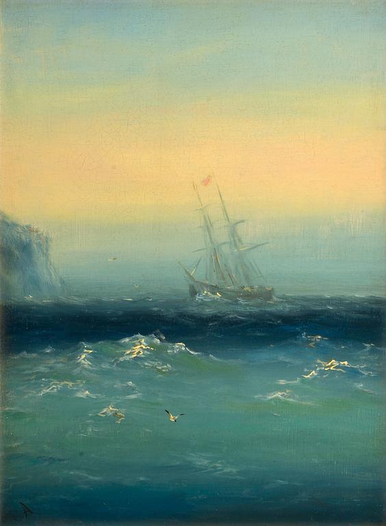 Ivan Constantinovich Aivazovsky, AAMU-USVAA RANNIKOLLA.