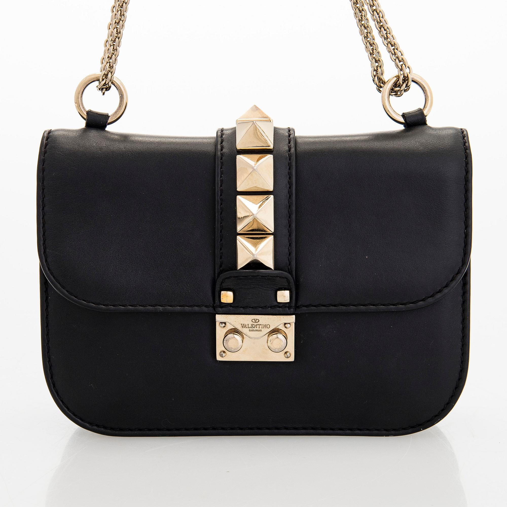Valentino Garavani, a 'Glam Lock' bag.