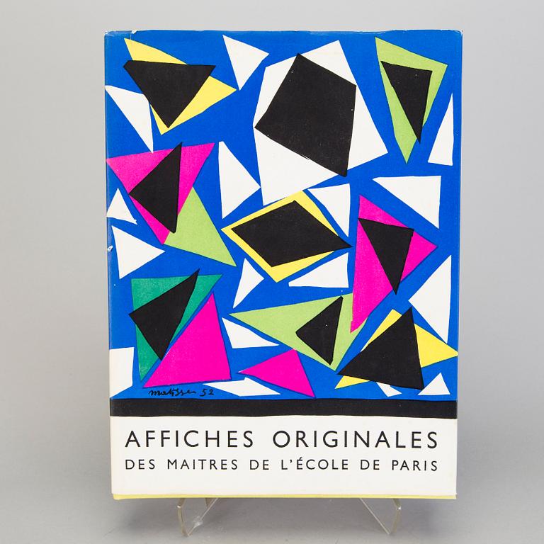 Book, "Les affiches originales des Maîtres de L'Ecole de Paris".