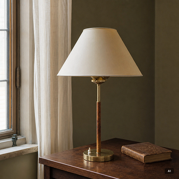 Bertil Brisborg, & Åke Hultgren, a table lamp model 2043, Nordiska Kompaniet, 1940s–50s.