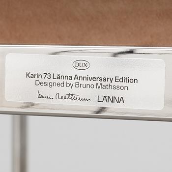 Bruno Mathsson, a 'Karin' armchair,  Dux. Late 20th century.