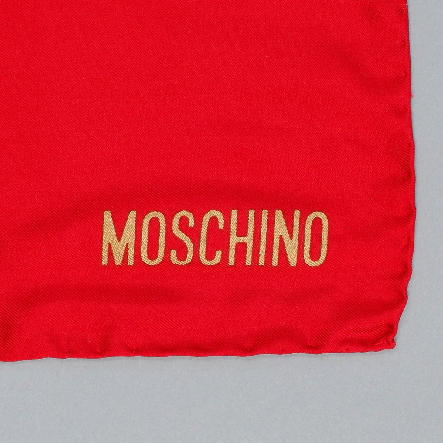 SCARFS, 2 st, Moschino.