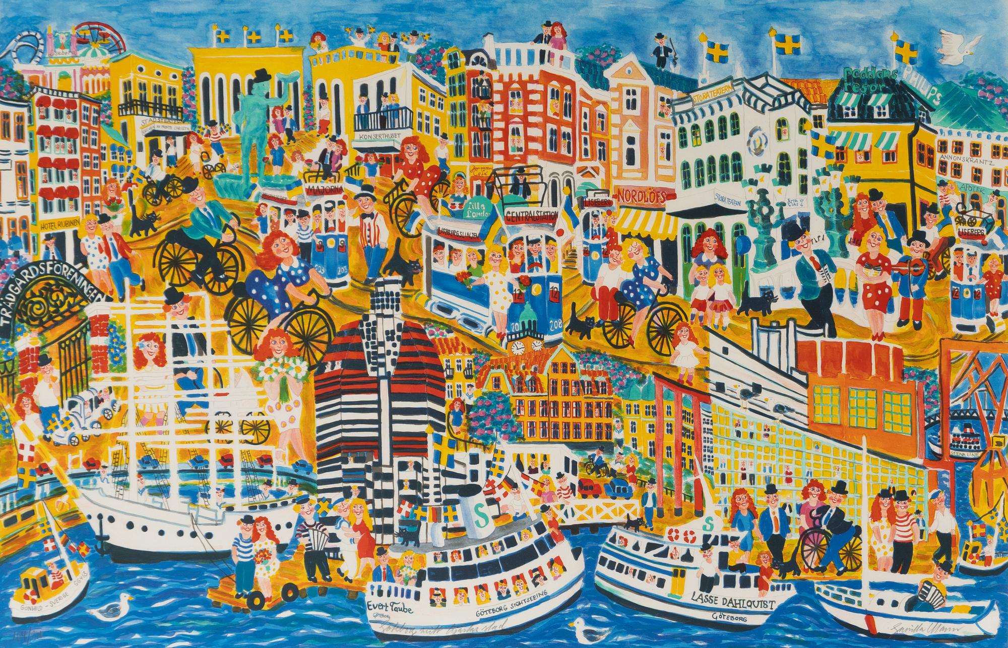Gunilla Mann, "Göteborg mitt hjärtas stad".
