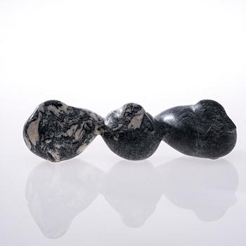 JUHANI SAKSA, skulptur, sten, signerad och daterad -95.