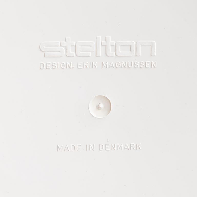 Stelton, 3 osaa, Arne Jacobsen, "Cylinda-Line" ja Erik Magnussen, jääpalakulho, Tanska, 1960-70-luku.